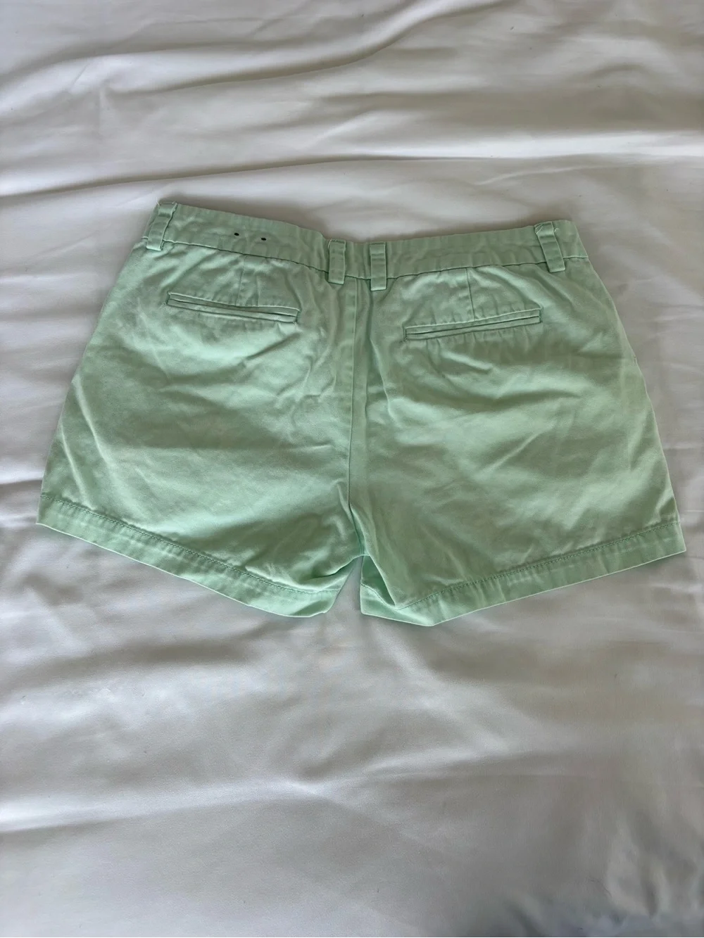 JCP Crew Mint Green Cotton Chino Shorts